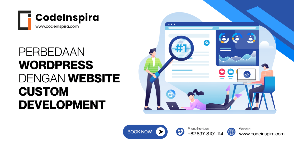 Perbedaan WordPress dengan Custom Development (Laravel): Mana yang Lebih Tepat untuk Website Anda?
