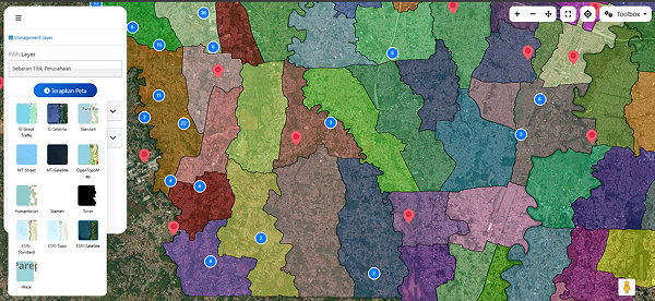 Webgis Teknologi Canggih untuk Pemetaan dan Analisis Geospasial