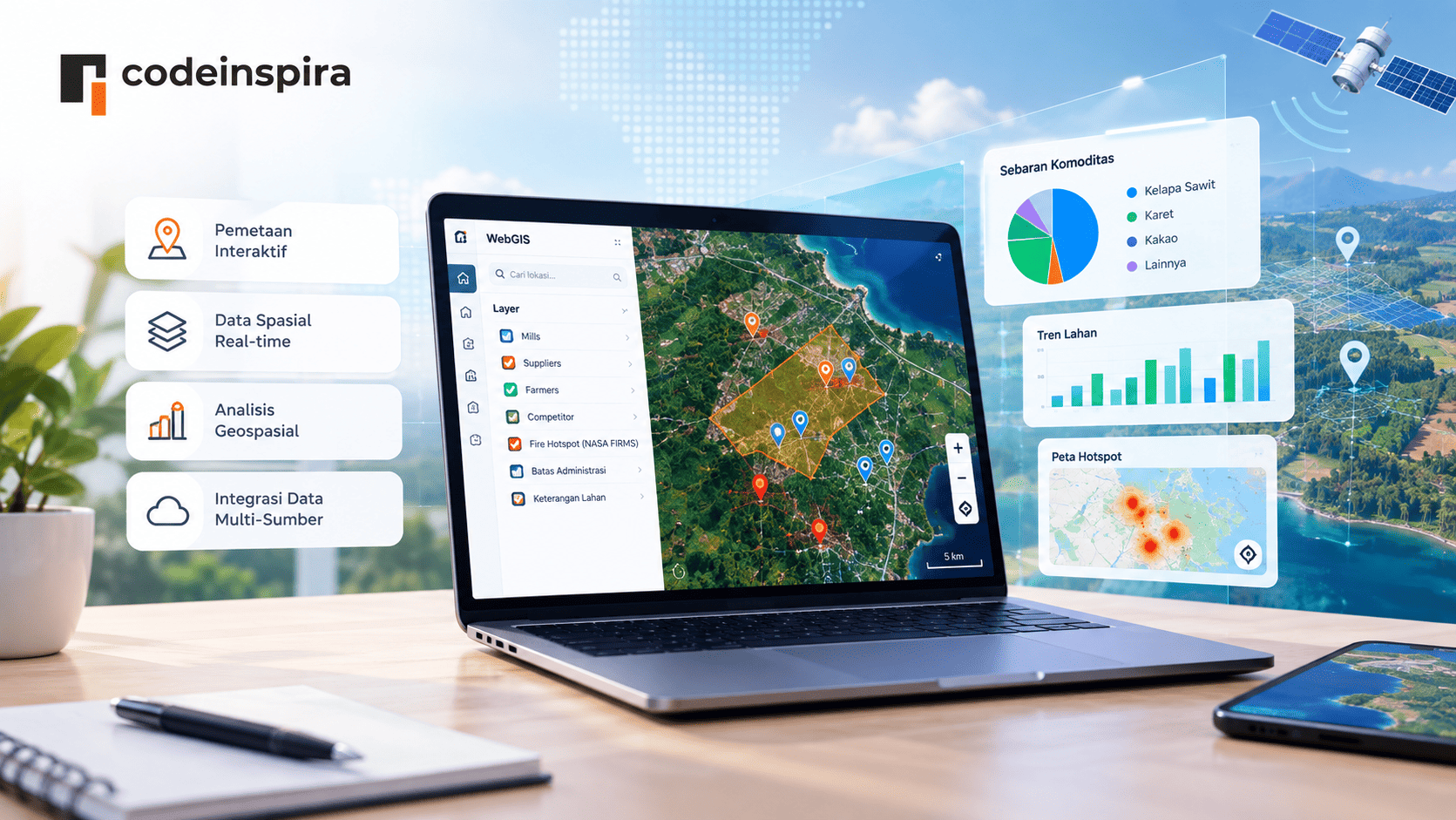 Webgis Teknologi Canggih untuk Pemetaan dan Analisis Geospasial