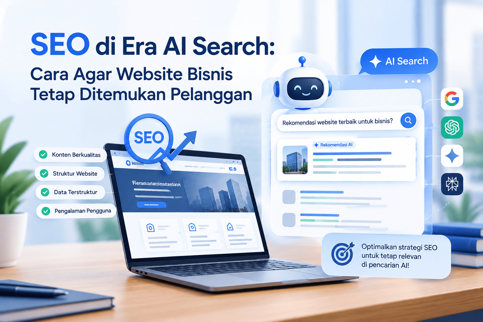SEO di Era AI Search: Cara Agar Website Bisnis Tetap Ditemukan Pelanggan