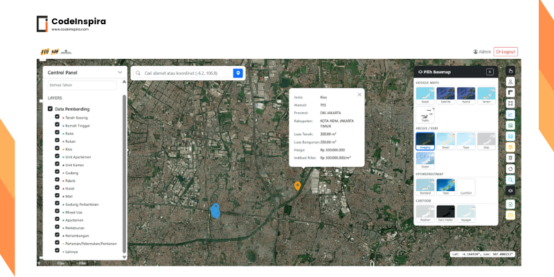 WebGIS Astra Agro Lestari