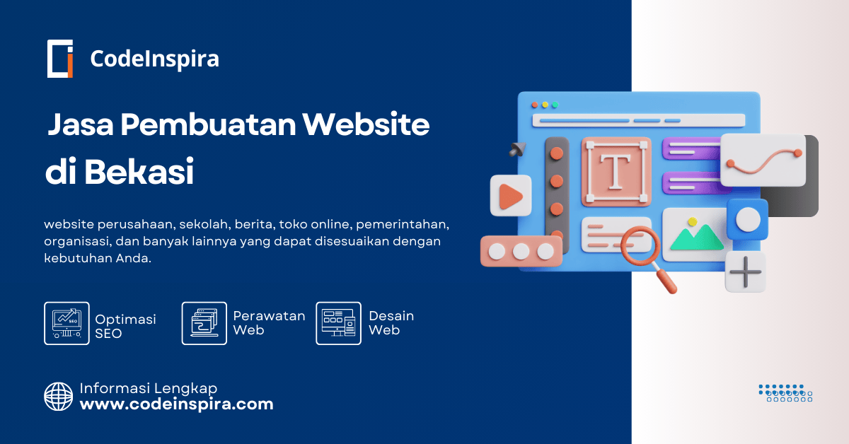 Jasa Pembuatan Website Profesional di Bekasi