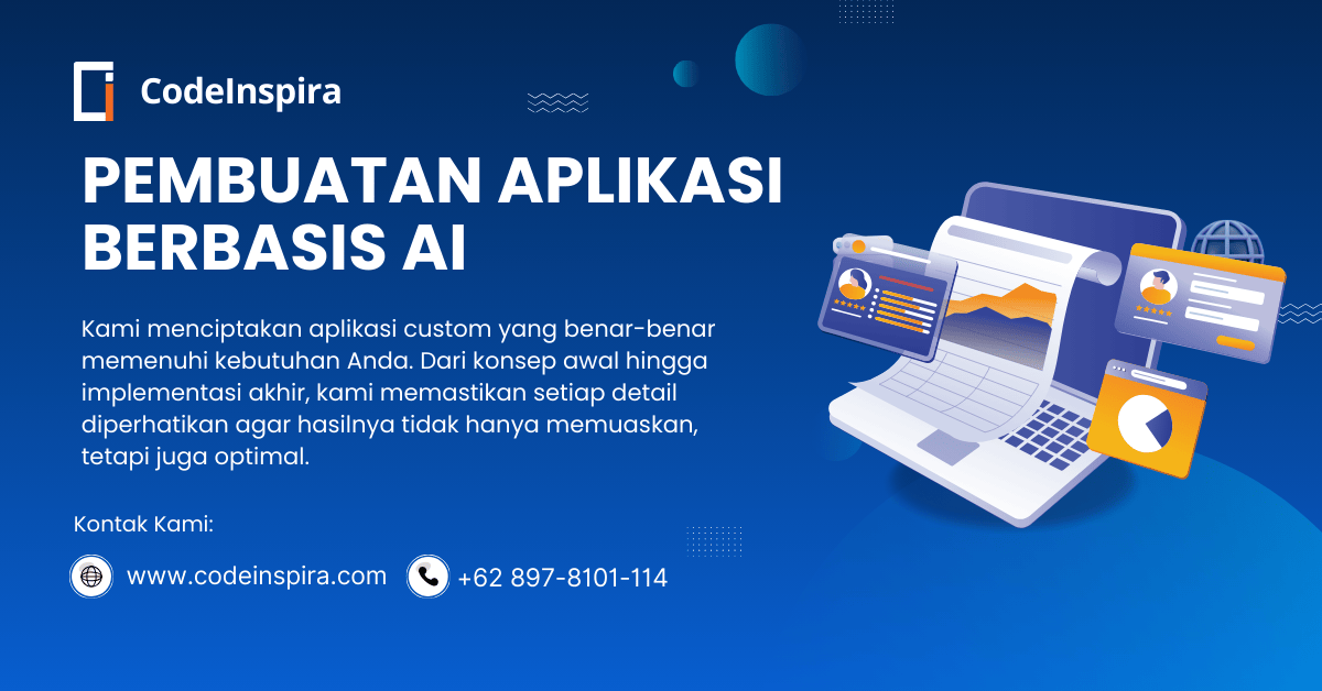 Pembuatan Aplikasi Berbasis AI