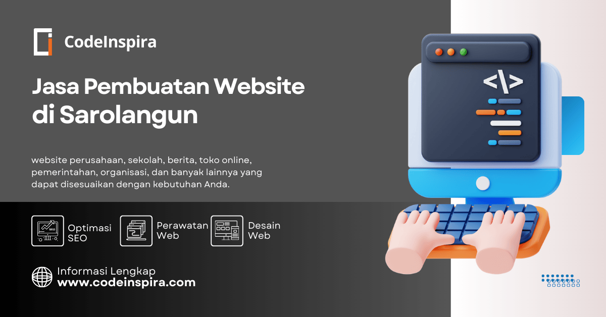 Jasa Pembuatan Website Profesional di Sarolangun