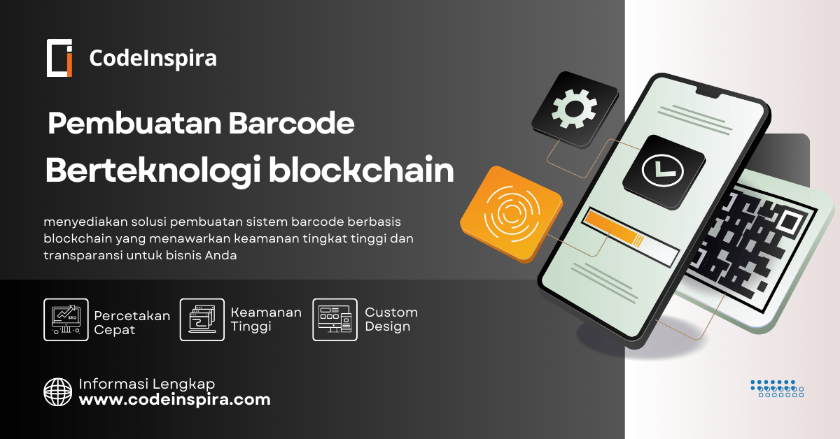 Jasa Pembuatan QR Code Berteknologi Blockchain