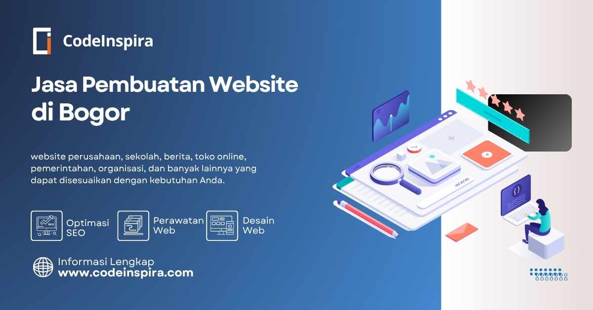 Jasa Pembuatan Website Profesional di Bogor