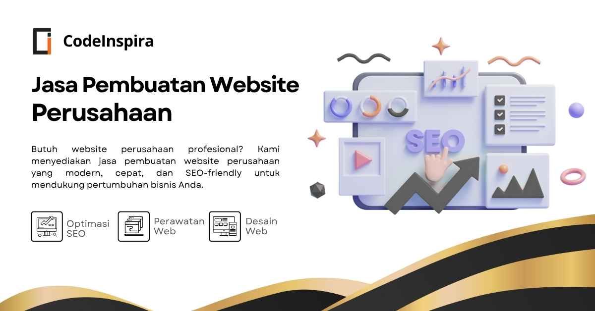 Jasa Pembuatan Website Perusahaan Profesional dan Terpercaya
